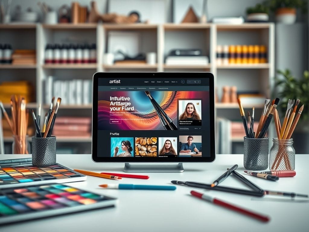 Site para Artistas